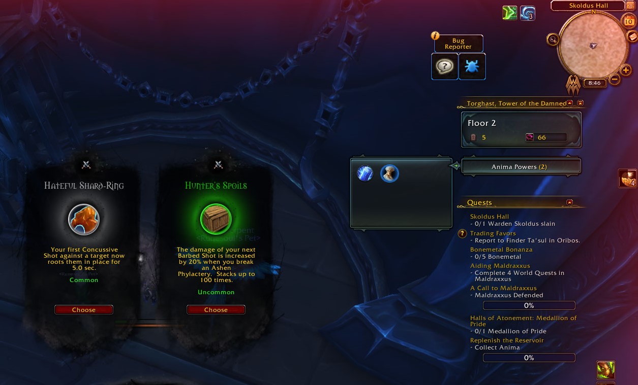 Our First Proper Look At Shadowlands End Game Zone The Maw