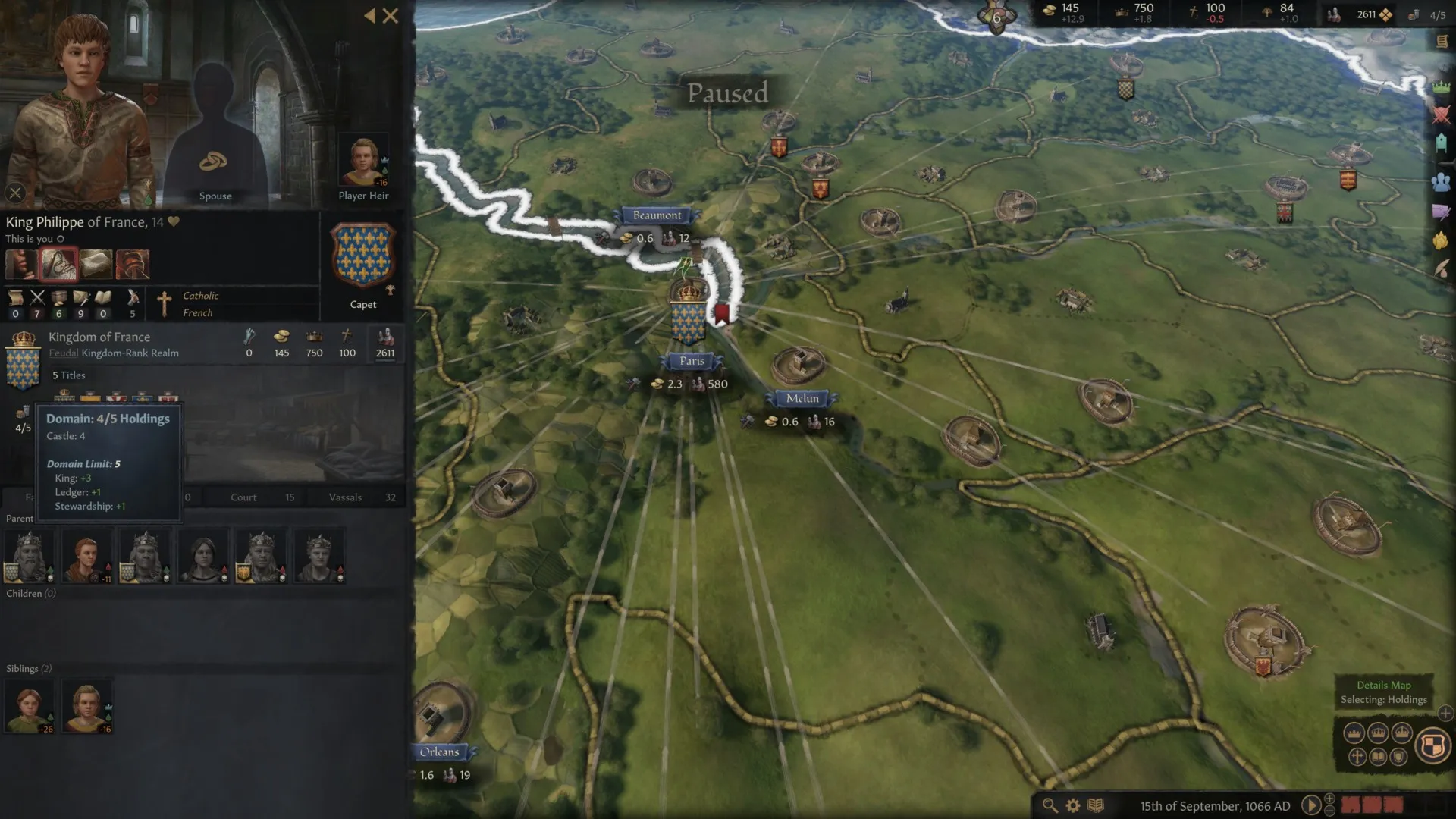 Crusader Kings III: Realm holdings and special buildings guide