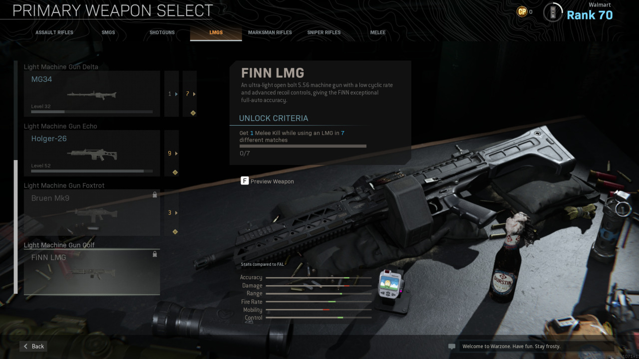 The of FiNN LMG attachments to dominate with