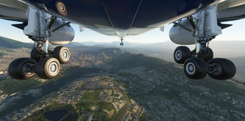 Microsoft Flight Simulator Boeing 787 Landing In Quito