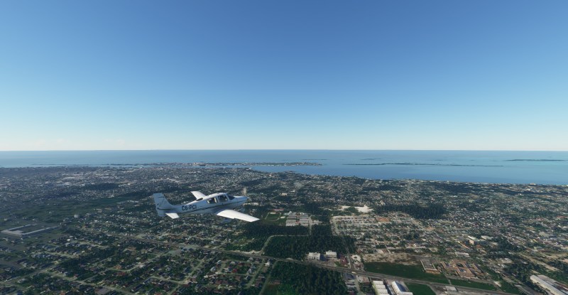 Microsoft Flight Simulator Cirrus Over Nassau