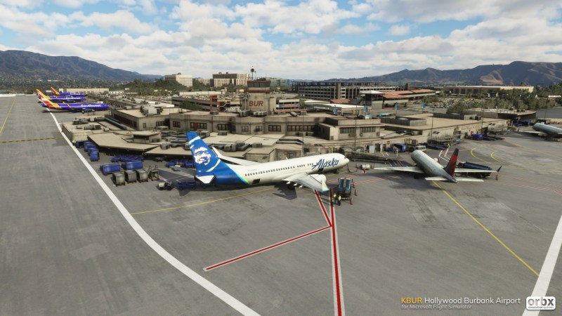 Orbx Kbur Hollywood Burbank International For Microsoft Flight Simulator 2