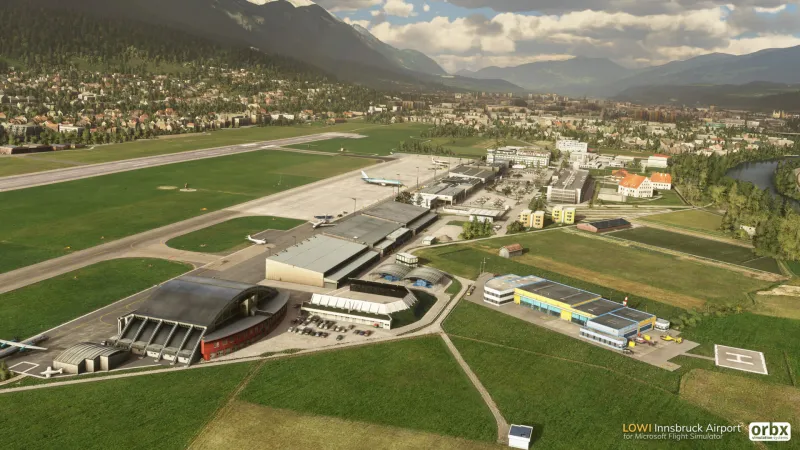 Orbx Lowi Innsbruck Airport For Microsoft Flight Simulator
