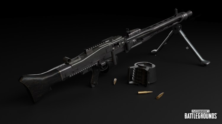 Pubg New Weapon Mg3 Light Machine Gun