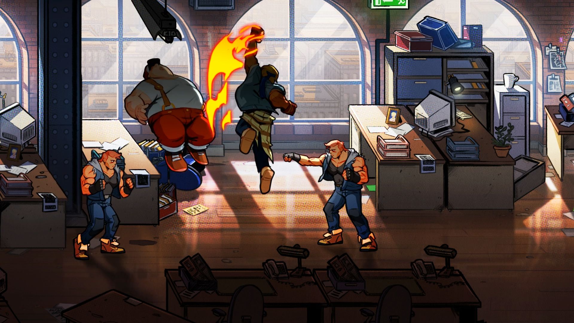 Streets of Rage 4 DLC patch notes rebalances characters and fixes bugs