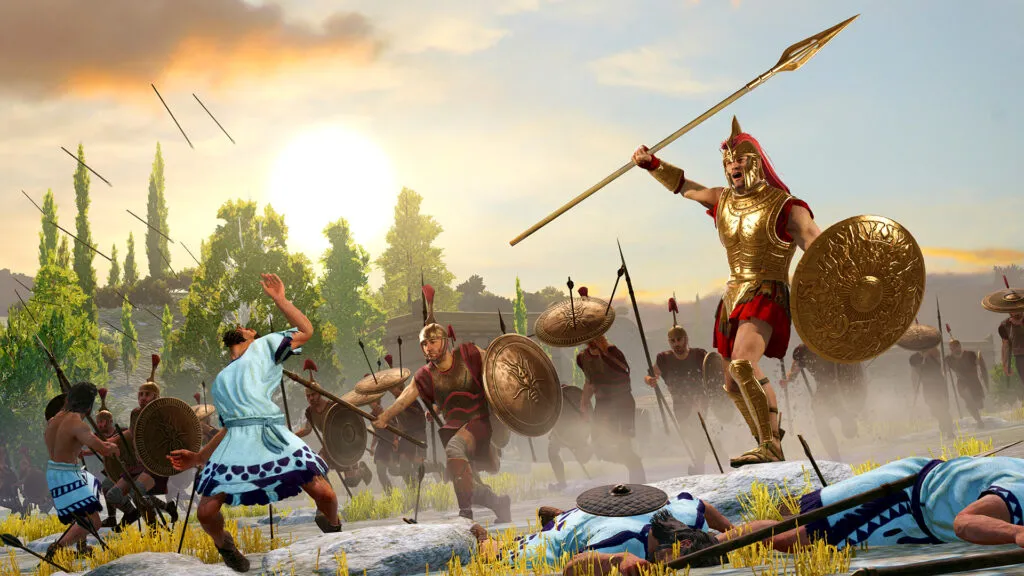 Total War Saga Troy Achilles Guide Hot Blooded Achilles Living Legend
