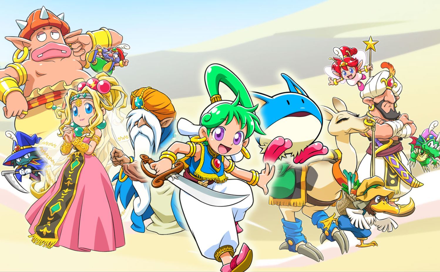 Wonder Boy Asha In Monster World Announcement Release Date