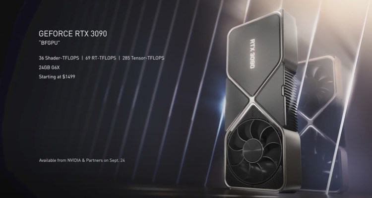 Nvidia RTX 3000 series GeForce RTX 3080 