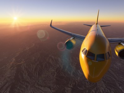 Microsoft Flight Simulator Airbus A320 Over Cali