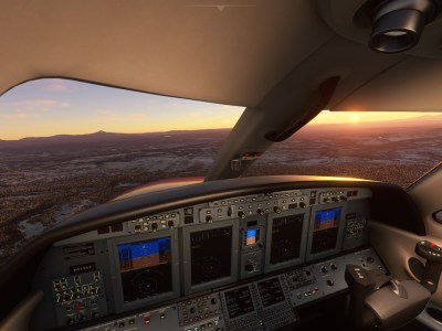 Microsoft Flight Simulator Cessna Citation Cj4 Cockpit Moutnain View