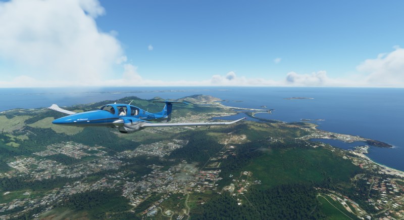 Microsoft Flight Simulator Diamond Over St Maarten