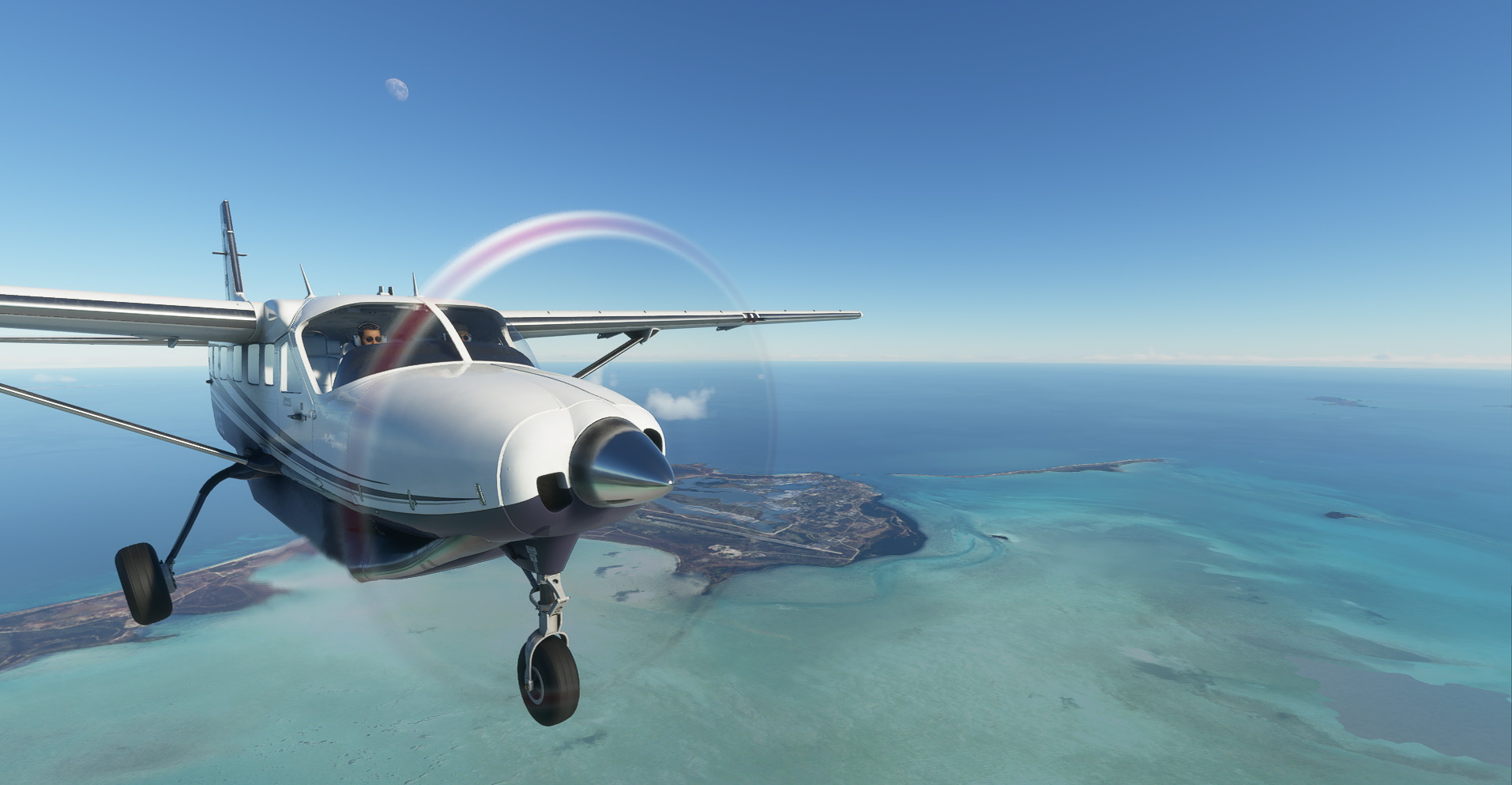 Microsoft Flight Simulator Grand Caravan Over The Turks And Caicos