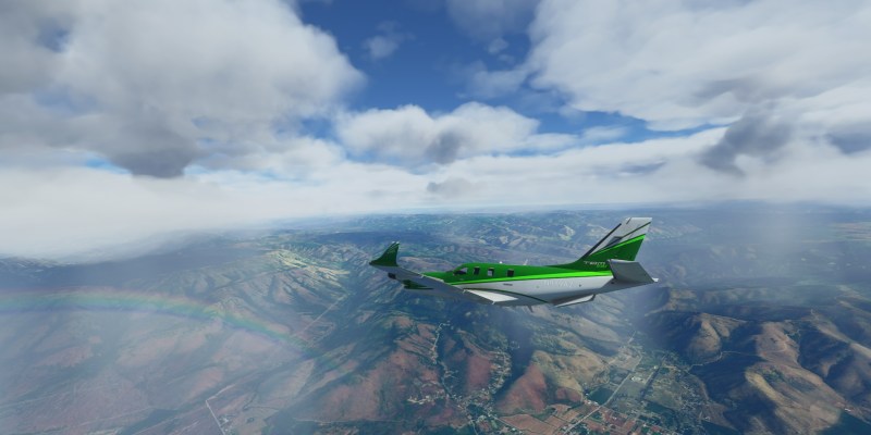 Microsoft Flight Simulator Tbm 930 In The Colorado Clouds
