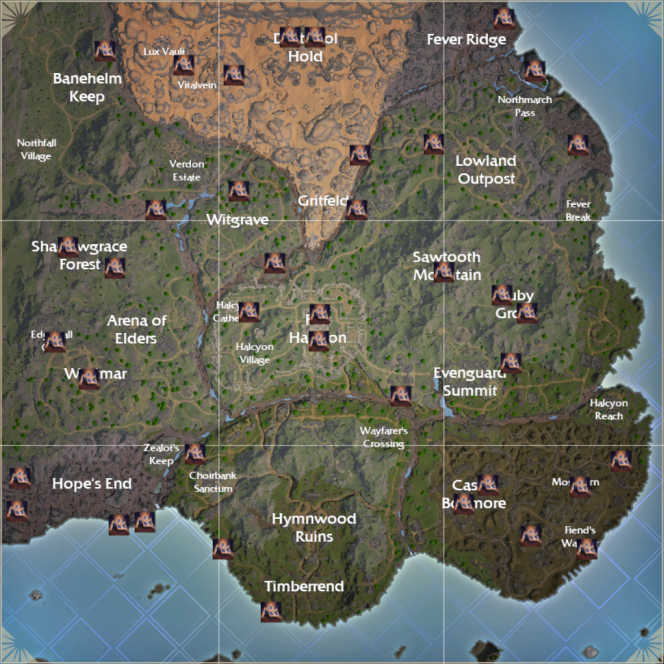 Spellbreak best drop locations Epic Chests Map