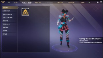 Spellbreak New Outfit Candy Coated Conjurer