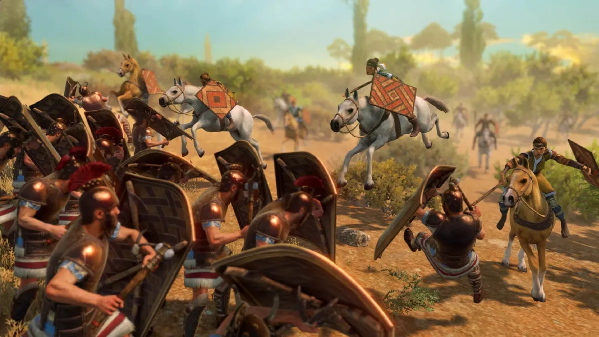 Total War Saga Troy Amazons Dlc Announcement Penthesilea Hippolyta 1