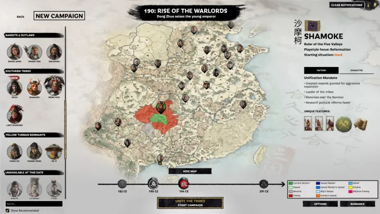 Total War Three Kingdoms The Furious Wild Nanman Factions Guide 1a