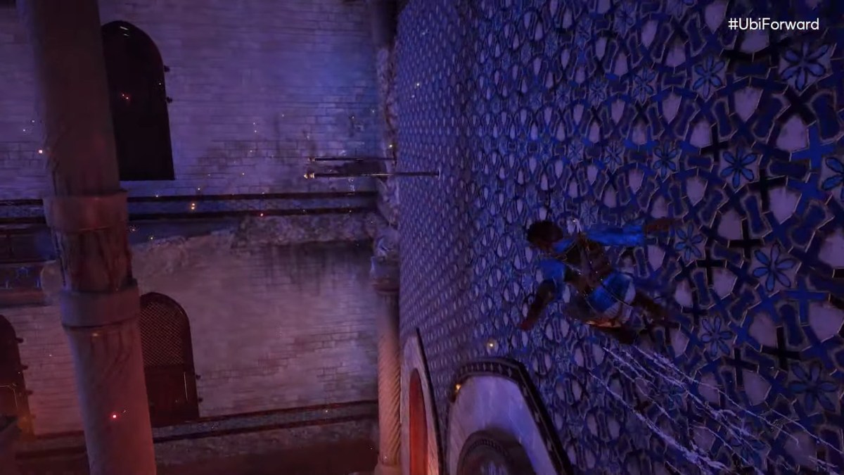 prince of persia sands of time remake ubisoft forward wallrun