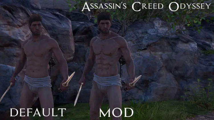 Assassins Creed Odyssey Mods Alexios Better Body