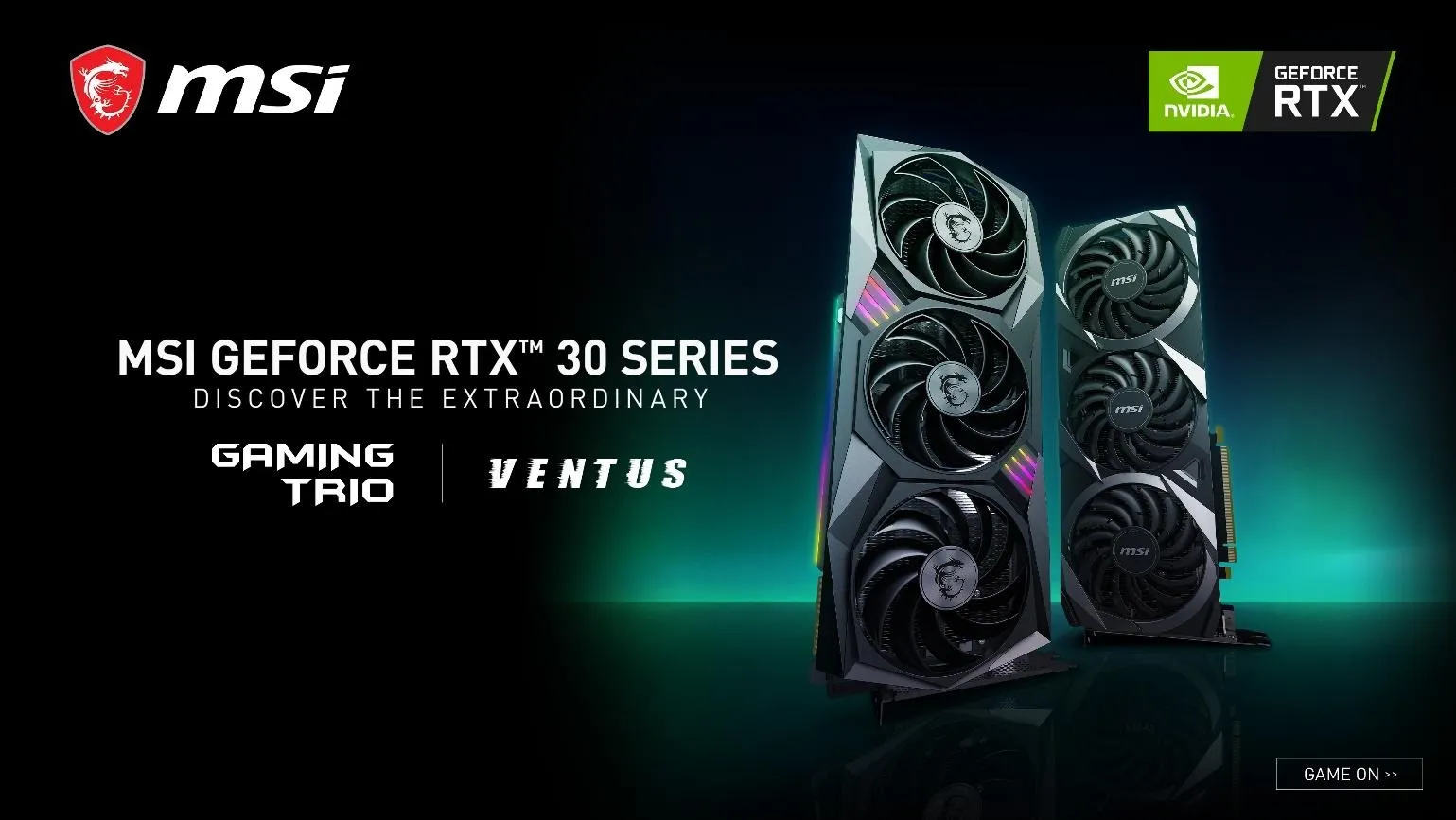 MSI RTX Series GPUs revealed with a coming Sep. 2