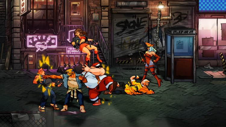 Streets Of Rage 4 Combo