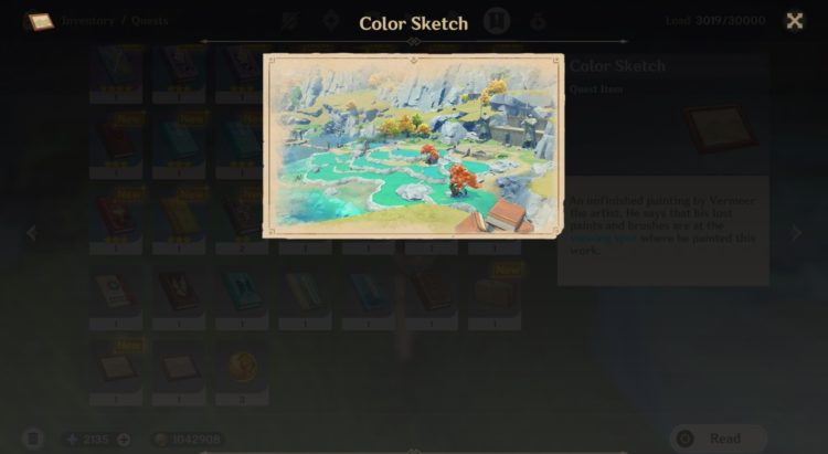 Vermeer Genshin Impact