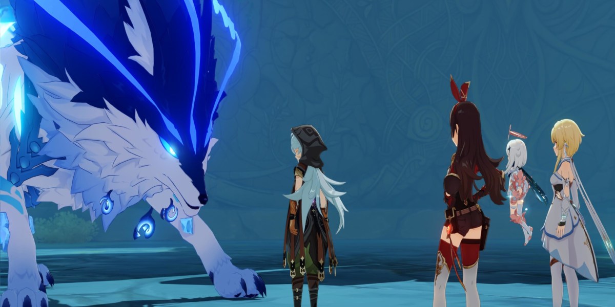 Genshin Impact The Wolf of the North Challenge and Andrius boss fight