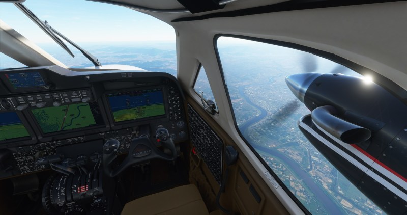 King Air Cockpit