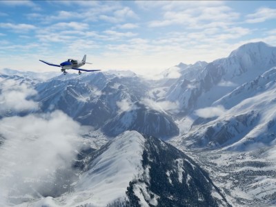 Microsoft Flight Simulator Mont Blanc
