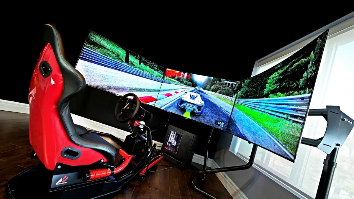 Racing Game Setup console war pc