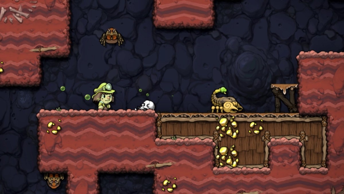 Spelunky 2 Poison Debuff