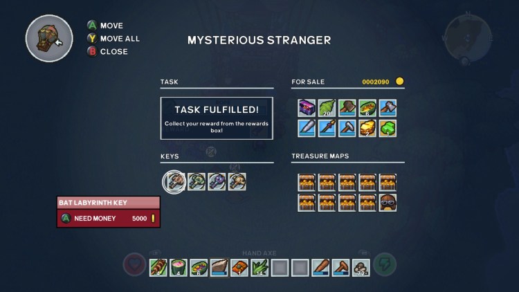 The Survivalists Mysterious Stranger Mysterious Chest Labyrinth Keys Treasure Maps Spyglass 1c