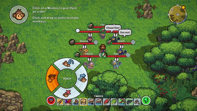 The Survivalists Monkey Companions Guide Monkey Mimic Mode 2a