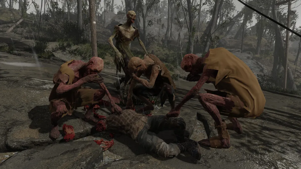 Zombie Walkers Halloween Fallout 4 Mods