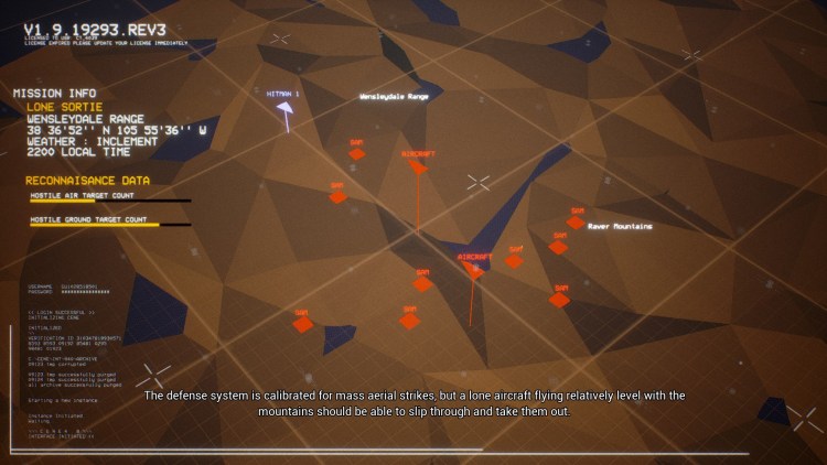 mission info map