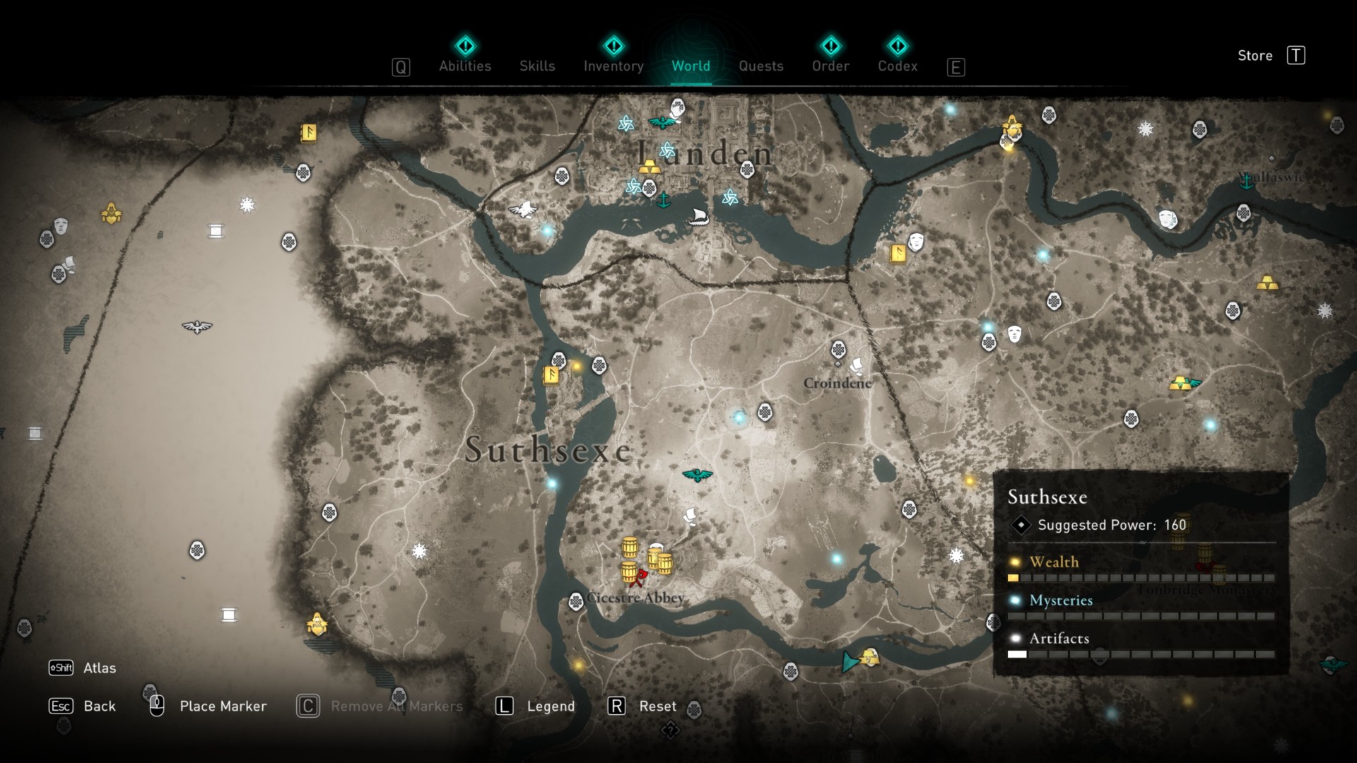 Assassin's Creed Valhalla Suthsexe Artifact Guide