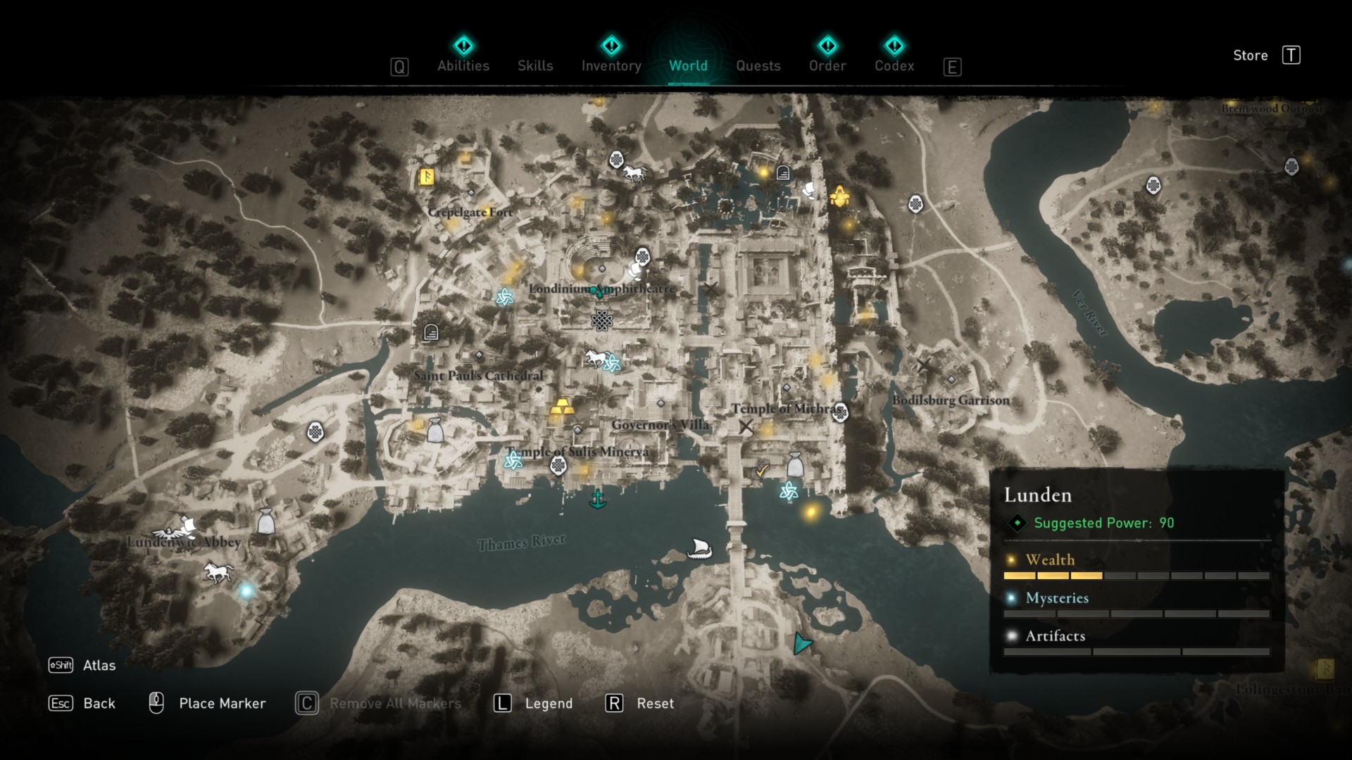 Assassin's Creed® Valhalla: Mapa do Tesouro de Lunden 