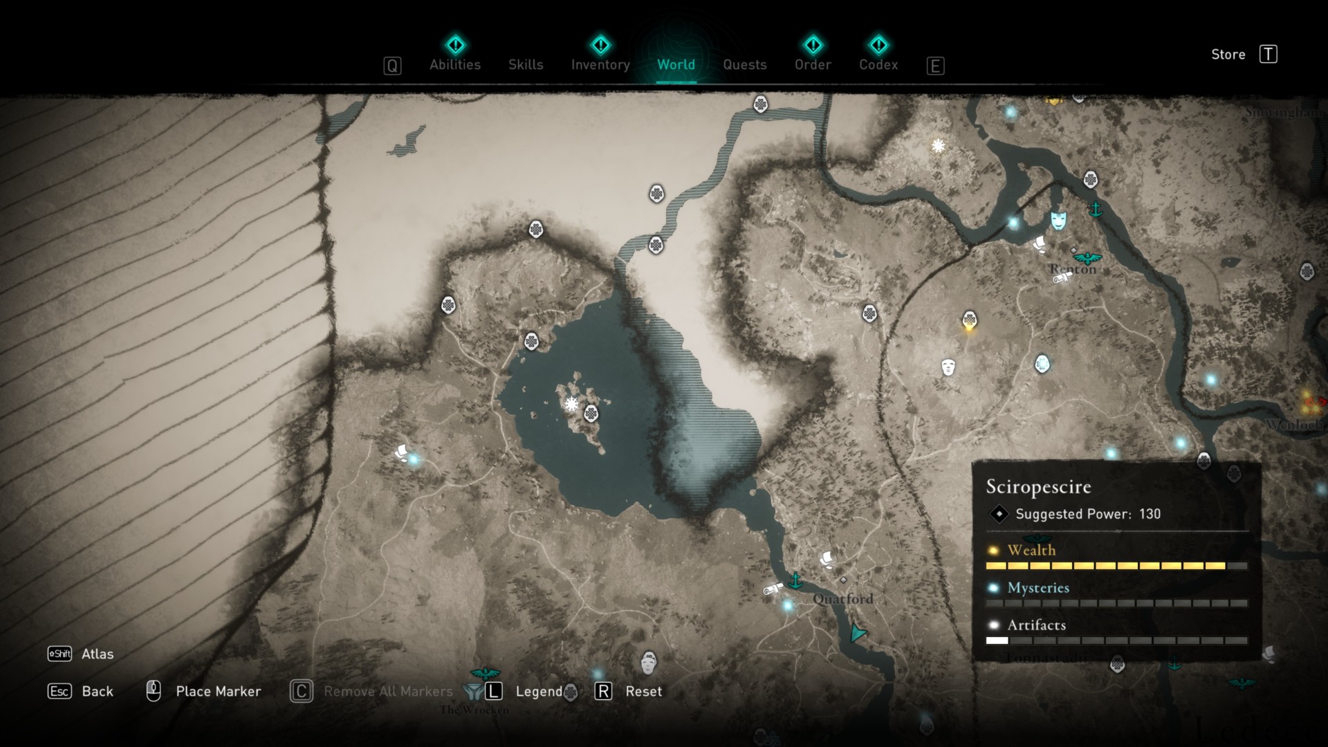 Treasure Hoard Maps - Sciropescire - Artifacts, Assassin's Creed: Valhalla