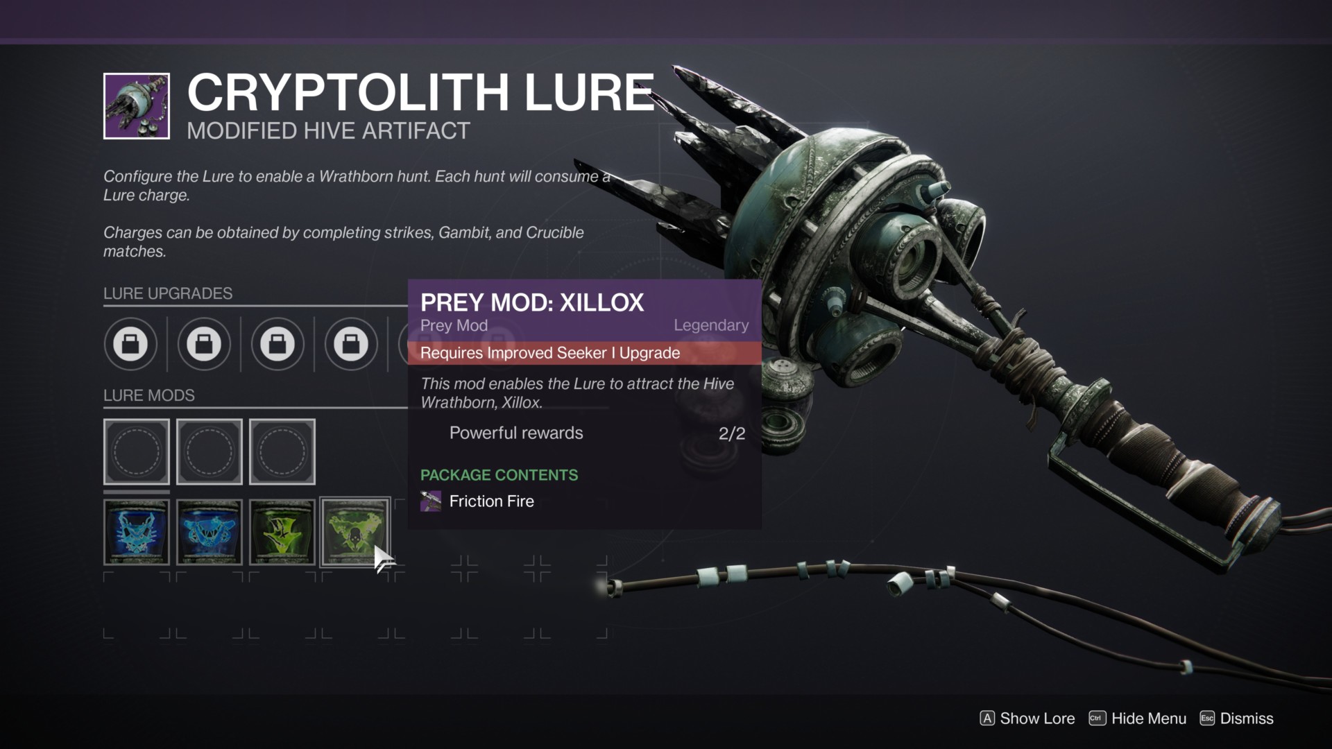 Destiny 2 Wrathborn Hunts guide Cryptolith Lure and Crow rewards