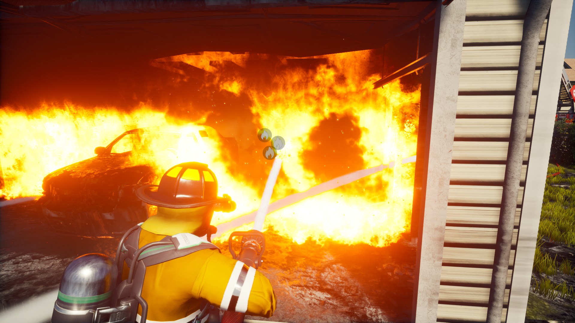 Firefighting Simulator the review and Squad the -- fire Through shame The 