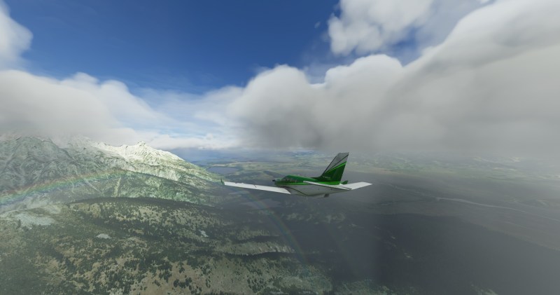 Microsoft Flight Simulator Tbm Rainbow Mountains