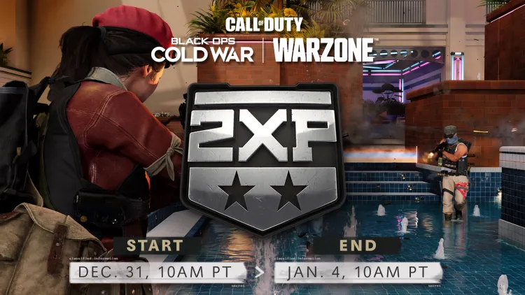 Black Ops Cold War Warzone Double Xp