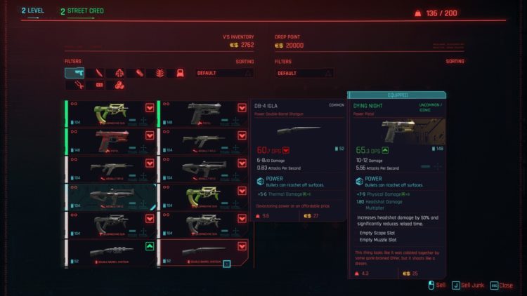 Cyberpunk 2077: руководство для начинающих. Советы 3b