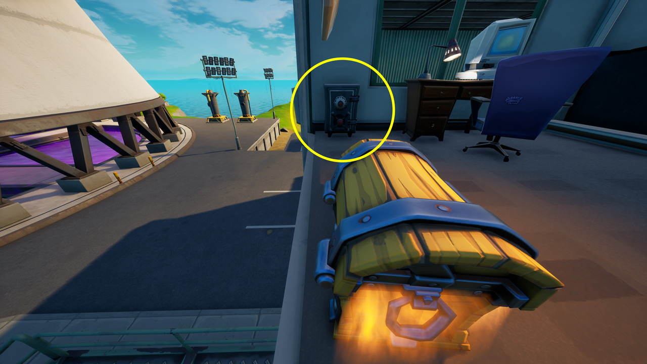 Fortnite guide All five of the Steamy Stacks safe locations with gold bars