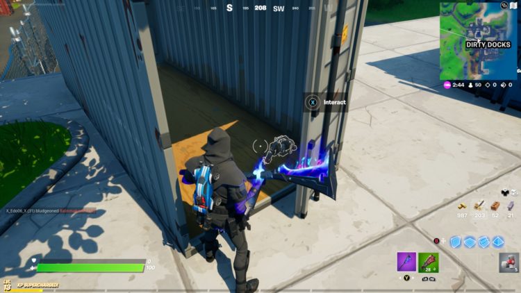 Fortnite Car Parts Challenge