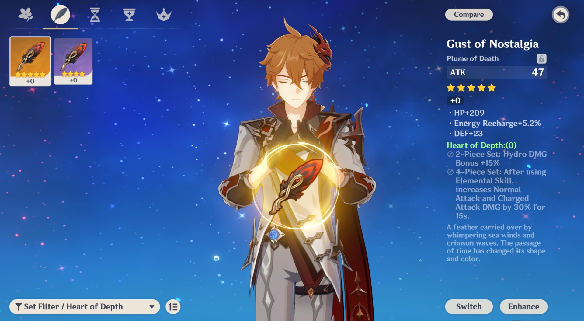 Genshin Impact Childe Tartaglia Guide Weapons Artifacts And Talents