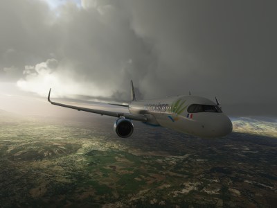 Microsoft Flight Simulator A320 Landing In Stormy Haiti 2