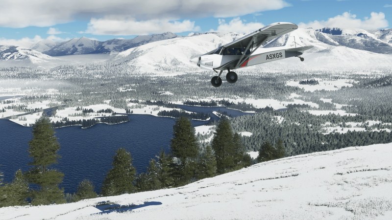 Microsoft Flight Simulator Official Snow Flight V2