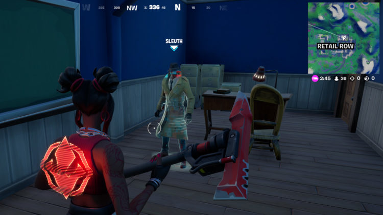 Fortnite NPC character locations quests guide Sleuth