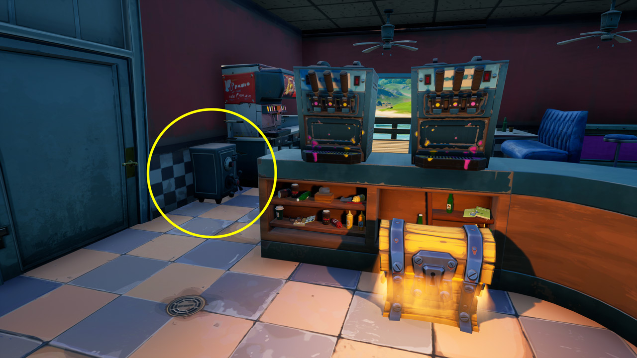 Fortnite guide All 10 of the Sweaty Sands safe locations with gold bars